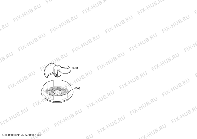 Схема №3 MCM5525COE, collection с изображением Переключатель для кухонного измельчителя Bosch 00609602
