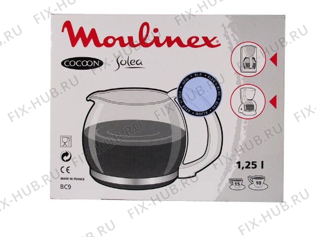 Большое фото - Колба для электрокофемашины Moulinex ABC90Q в гипермаркете Fix-Hub