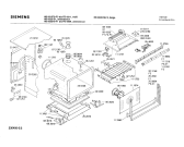 Схема №3 HB081578 с изображением Панель для плиты (духовки) Siemens 00116142
