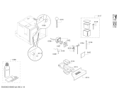 Схема №6 CM250110 с изображением Модуль управления для электрокофеварки Bosch 00659863