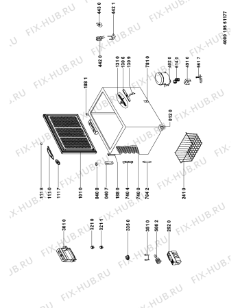 Схема №1 CF 19T с изображением Панель управления для холодильника Whirlpool 480132103229