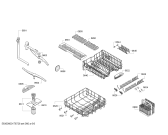 Схема №5 SMS57D42EU SilencePlus с изображением Панель управления для посудомойки Bosch 00741359