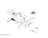 Схема №6 HB530260 с изображением Панель управления для духового шкафа Siemens 00660358