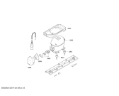 Схема №3 4FC14B10 с изображением Дверь для холодильной камеры Bosch 00245623