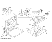 Схема №6 HB55LB560F с изображением Модуль управления для плиты (духовки) Siemens 00646082