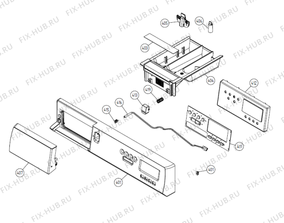 Взрыв-схема стиральной машины Gorenje PW5 valve with door BE   -Stainless #308641911 (900003558, WMC55BE) - Схема узла 04