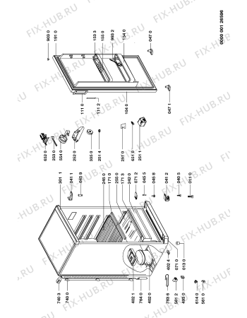 Схема №1 403 316 с изображением Другое для холодильника Whirlpool 481931039633