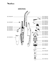 Схема №2 ADS353(0) с изображением Рукоятка для электропылесоса Moulinex MS-0908934
