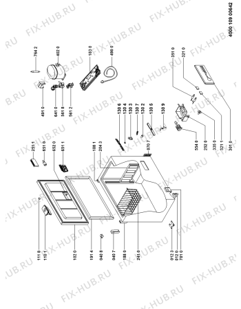 Схема №1 OS 420 H T 60HZ (EX) с изображением Диод для холодильника Whirlpool 481010792898