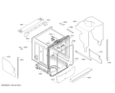 Схема №7 SMV41D10EU SilencePlus с изображением Передняя панель для посудомоечной машины Bosch 00709270