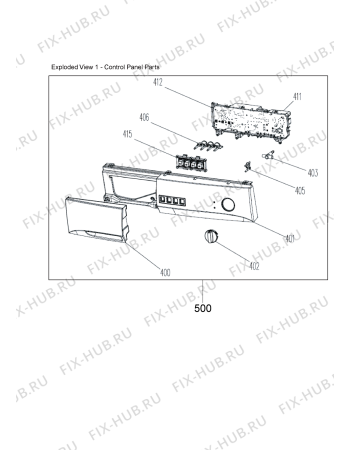 Схема №5 WM126V с изображением Ручка (крючок) люка для стиралки Whirlpool 482000016544
