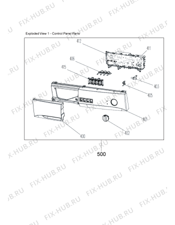 Схема №5 WM126V с изображением Ручка (крючок) люка для стиралки Whirlpool 482000019858