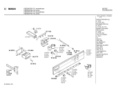 Схема №3 HBE662P с изображением Осветительная планка для электропечи Bosch 00057423