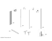 Схема №5 FID18M1IL1 с изображением Набор деталей для холодильной камеры Bosch 00688113