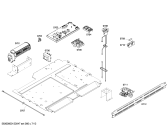 Схема №11 MEW301ES с изображением Вставка для ручки для печи Bosch 00608292