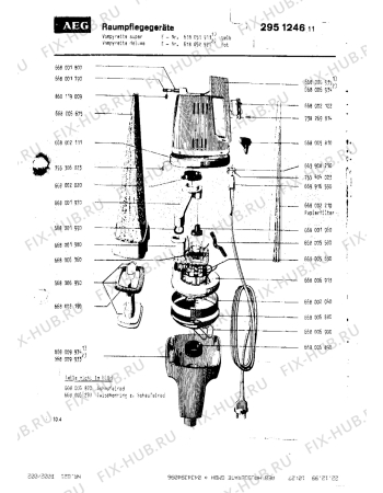 Схема №1 VAMPYRETTE DELUXE с изображением Мешок (пылесборник) для пылесоса Aeg 8996680022101