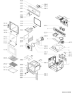 Схема №1 AKZ508WH (F091144) с изображением Инструкция по эксплуатации для духового шкафа Indesit C00363981