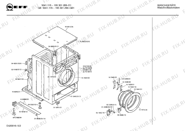 Схема №5 WV5521 SIWAMAT 552 с изображением Температурная индикация для стиралки Bosch 00051849