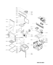 Схема №1 AKZ 122/MR/01 с изображением Дверца для плиты (духовки) Whirlpool 481061317621