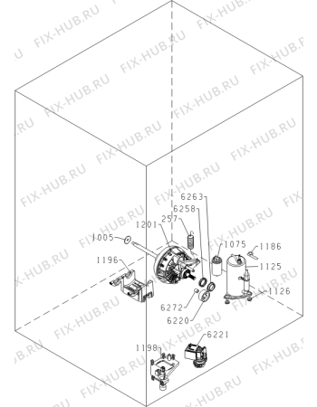 Схема №6 T756HPW (467238, TD70.1HP) с изображением Декоративная панель для стиралки Gorenje 467713