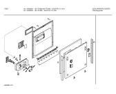 Схема №5 SHVATE1 VA304I5U с изображением Рамка для посудомоечной машины Bosch 00350670
