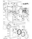 Схема №2 207 309 с изображением Блок управления для стиральной машины Whirlpool 481221479137