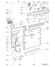 Схема №2 GSI 5970 IN с изображением Панель для посудомоечной машины Whirlpool 481245373803
