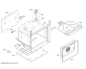 Схема №6 P1HEB32021 Pitsos с изображением Панель управления для духового шкафа Bosch 00741422