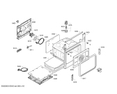 Схема №4 FRS4010GTD с изображением Панель управления для плиты (духовки) Bosch 00679619
