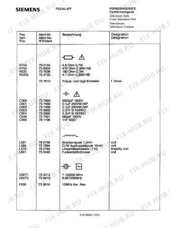 Схема №6 FS234L4FF с изображением Корпус для жк-телевизора Siemens 00782946