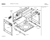 Схема №3 HEN5870 Bosch с изображением Панель управления для плиты (духовки) Bosch 00361864