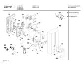 Схема №1 DE3AN24 Ariston с изображением Крышка для электроводонагревателя Bosch 00439048