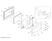 Схема №9 HBLP651RUC Bosch с изображением Внешняя дверь для плиты (духовки) Bosch 00771595