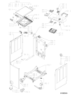 Схема №2 EV 1266 с изображением Модуль (плата) для стиральной машины Whirlpool 481010612405