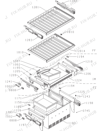 Схема №4 ZIW30GNDII (326977, VCZLF3876) с изображением Блок управления для холодильника Gorenje 334925