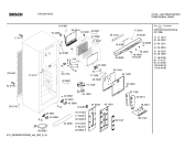 Схема №3 KSU32610 с изображением Крышка для холодильной камеры Bosch 00441102