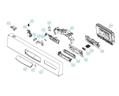 Схема №1 D5132 XL SE   -vit (338458, DW70.5) с изображением Панель управления для посудомойки Gorenje 269665