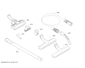 Схема №3 BGS5R33S Bosch Relaxx'x ProSilencePlus с изображением Крышка для электропылесоса Bosch 11014633