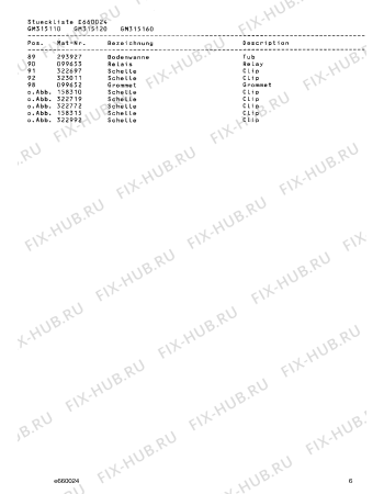 Схема №21 GM315110 с изображением Планка для посудомойки Bosch 00293944