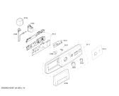 Схема №4 WXS1067IT freeStyle с изображением Панель управления для стиральной машины Siemens 00444703