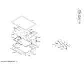Схема №2 VI414611 с изображением Рамка для духового шкафа Bosch 00778117