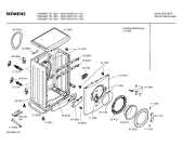 Схема №3 WXS1065FF SIEMENS SIWAMAT XS1065 с изображением Таблица программ для стиралки Siemens 00582538