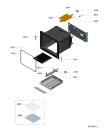 Схема №4 ACM 915 IX с изображением Панель для духового шкафа Whirlpool 480121102755