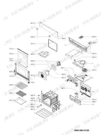 Схема №1 AKL906IX1 (F091023) с изображением Инструкция по эксплуатации для плиты (духовки) Indesit C00357803