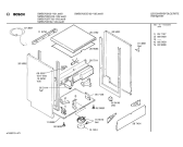 Схема №3 SMS6702CD с изображением Панель для посудомоечной машины Bosch 00287510