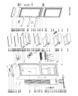 Схема №1 XH8 T1O X с изображением Дверка для холодильника Whirlpool 481011157413