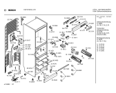 Схема №3 KGF3700 с изображением Панель для холодильника Bosch 00352869