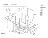Схема №8 0730301006 SMI6310 с изображением Рамка для посудомоечной машины Bosch 00082895