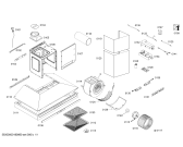 Схема №1 DWF975A40W Bosch с изображением Декоративная панель для вытяжки Siemens 00770003