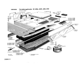 Схема №1 ED4009 с изображением Угольный фильтр для электровытяжки Siemens 00452101